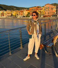 Load the image into the gallery viewer, engage recycled Kaschmir Strickjacke Strukturstrick
