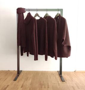 Eng Cashmere Open Poncho Jacket