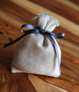 engage cashmere sachet with Swiss stone pine shavings