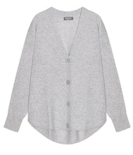 Load the image into the gallery viewer, Esisto Thin Cashmere V-Neck Cardigan
