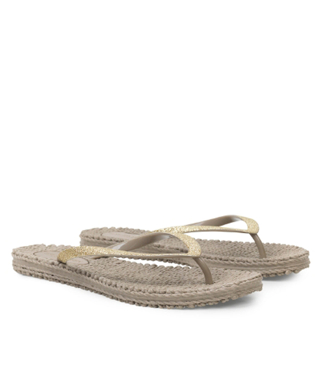 Ilse Jacobsen Flip Flops mit Glitzer