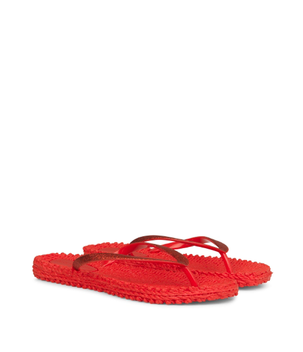 Ilse Jacobsen Flip Flops mit Glitzer