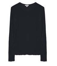 Load the image into the gallery viewer, James Perse Cotton Shirt Round Neck Long Sleeve
