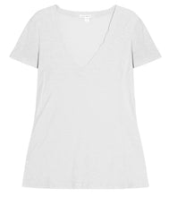 Load the image into the gallery viewer, James Perse Cotton Shirt V-Neck Short Sleeve
