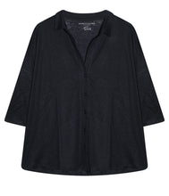 Load the image into the gallery viewer, Majestic Filatures linen-mix blouse shirt
