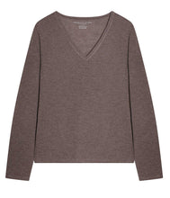 Load the image into the gallery viewer, Majestic Thin Cashmere V-Neck Jumper
