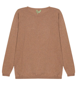Re_Branded Recycled Cashmere Mix Jumper Crew Neck