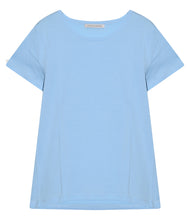 Load the image into the gallery viewer, Trusted Handwork Cotton T-Shirt Paris Round Neck Short Sleeve
