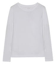 Load the image into the gallery viewer, Velvet by Graham and Spencer Cotton Shirt Liz Crew Neck Long Sleeve
