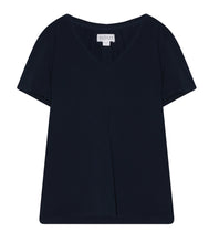 Load the image into the gallery viewer, Velvet Cotton Shirt Susan V-Neck
