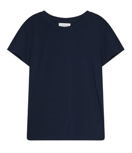 Velvet Cotton Shirt Trisha Crew Neck