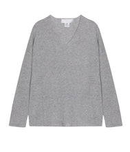 Load the image into the gallery viewer, WLNS Cashmere V-Neck Sweater
