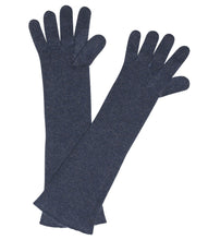 Load the image into the gallery viewer, engage cashmere gloves with long cuffs
