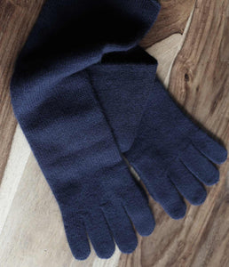 engage cashmere gloves with long cuffs