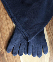 Load the image into the gallery viewer, engage cashmere gloves with long cuffs
