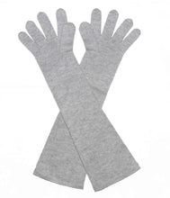 Load the image into the gallery viewer, engage cashmere gloves with long cuffs
