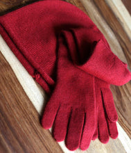 Load the image into the gallery viewer, engage cashmere gloves with long cuffs
