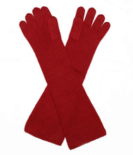 Load the image into the gallery viewer, engage cashmere gloves with long cuffs

