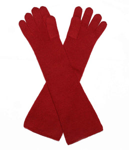 engage cashmere gloves with long cuffs