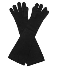 Load the image into the gallery viewer, engage cashmere gloves with long cuffs
