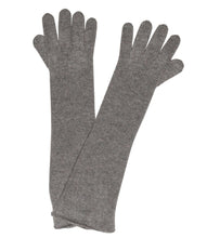 Load the image into the gallery viewer, engage cashmere gloves with long cuffs
