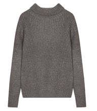 Load the image into the gallery viewer, engage cashmere jumper cable knit turtleneck

