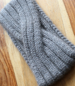 engage cashmere headband curved