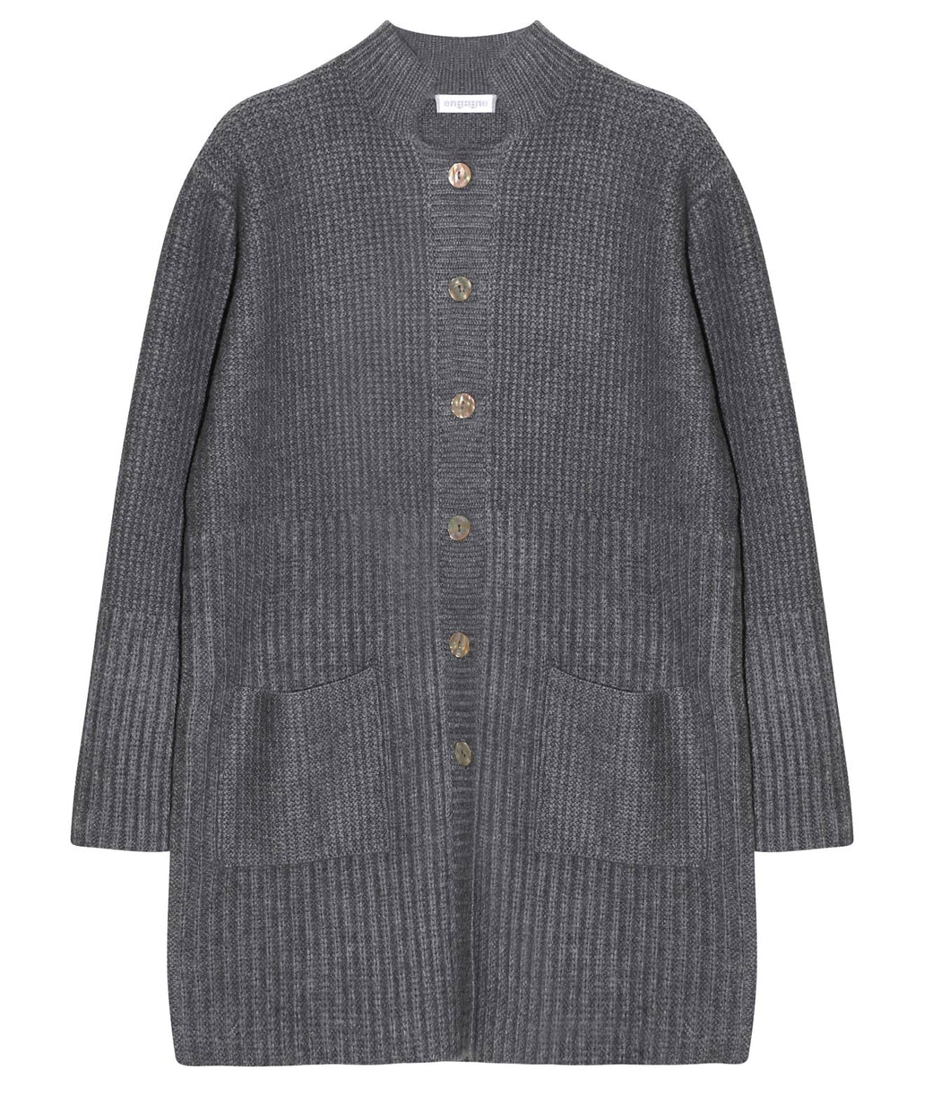 eng cashmere knitted cardigan