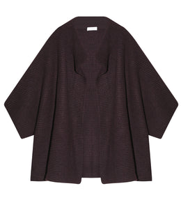 Eng Cashmere Open Poncho Jacket