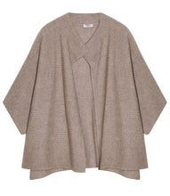Load the image into the gallery viewer, Eng Cashmere Open Poncho Jacket
